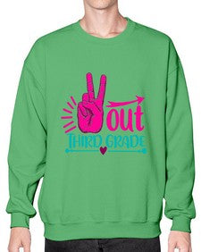 out third grade 614# - third grade- Sweatshirt - Crew
