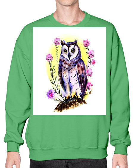 owl 18# - owl- Sweatshirt - Crew