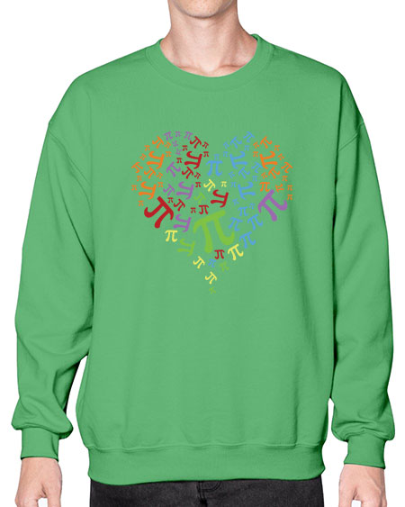 pi design 25# - pi- Sweatshirt - Crew