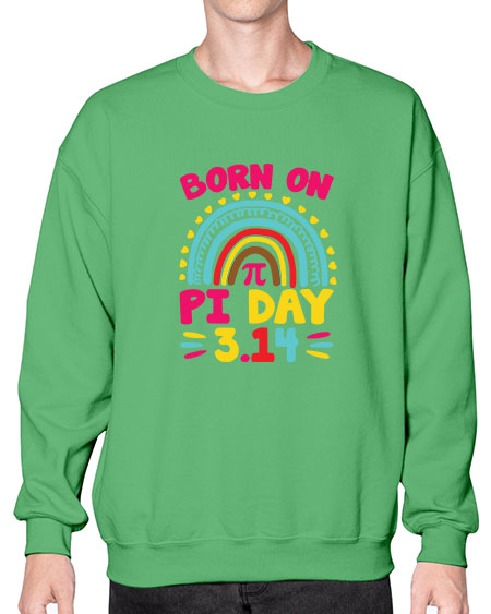 pi design 5# - pi- Sweatshirt - Crew