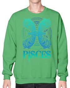 pisces Zodiac 381# - pisces- Sweatshirt - Crew