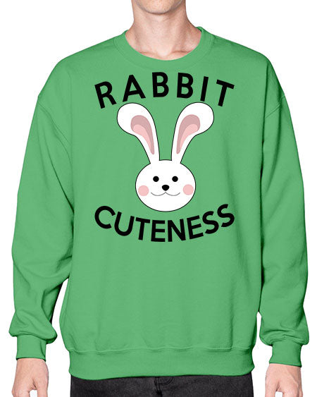 rabbit cuteness - rabbit- Sweatshirt - Crew