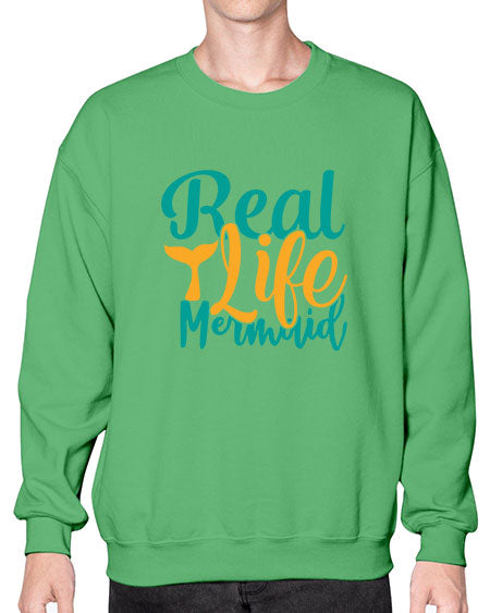 real life mermaid Style 80# - summer- Sweatshirt - Crew