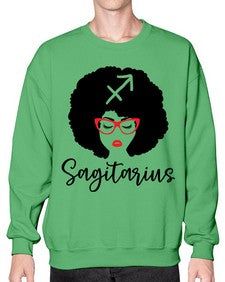 sagitarius 396# - sagittarius- Sweatshirt - Crew
