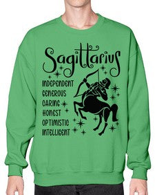 sagittarius 397# - sagittarius- Sweatshirt - Crew