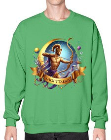 sagittarius 398# - sagittarius- Sweatshirt - Crew