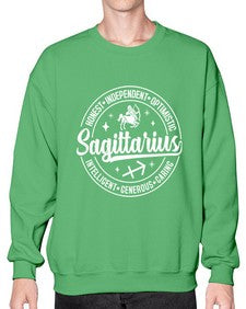 sagittarius 407# - sagittarius- Sweatshirt - Crew
