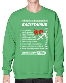 sagittarius 425# - sagittarius- Sweatshirt - Crew