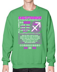sagittarius 426# - sagittarius- Sweatshirt - Crew