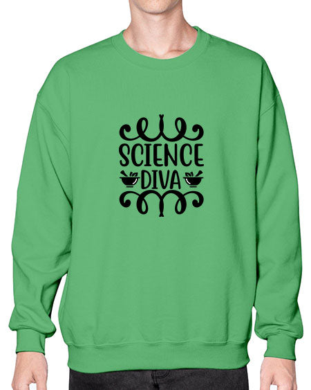 science diva 130# - general science- Sweatshirt - Crew
