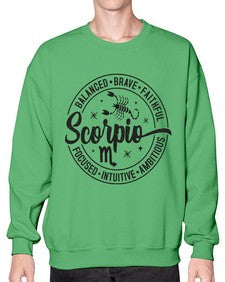 scorpio 438# - scorpio- Sweatshirt - Crew