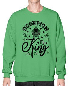 scorpio n king 465# - scorpio- Sweatshirt - Crew