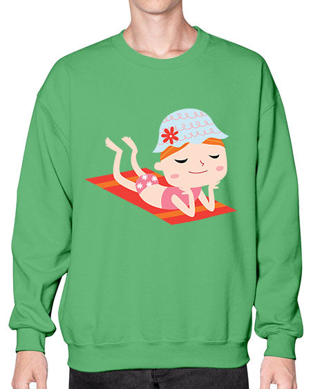 summer characters 59# - summer- Sweatshirt - Crew