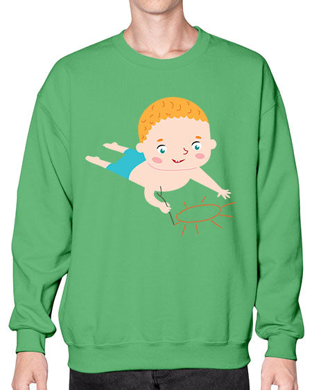 summer characters 65# - summer- Sweatshirt - Crew