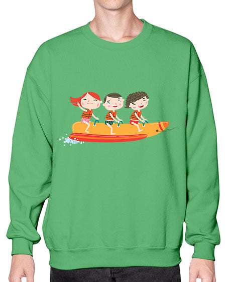 summer characters 69# - summer- Sweatshirt - Crew