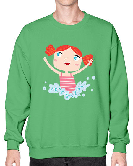 summer characters 73# - summer- Sweatshirt - Crew