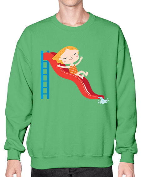 summer characters 74# - summer- Sweatshirt - Crew