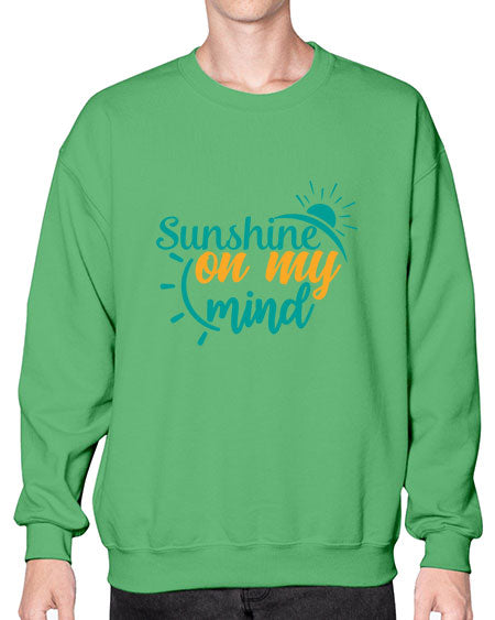 sunshine on my mind Style 72# - summer- Sweatshirt - Crew