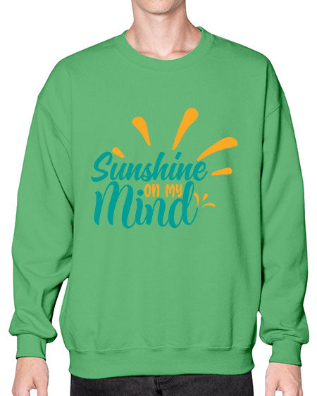 sunshine on my mind Style 74# - summer- Sweatshirt - Crew
