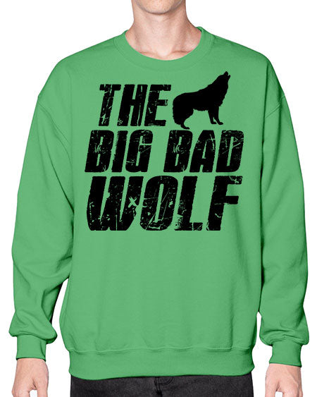 the big bad wolf - wolf- Sweatshirt - Crew