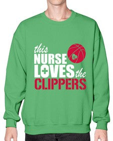the nurse loves this seahawks 1523# - nurse- Sweatshirt - Crew