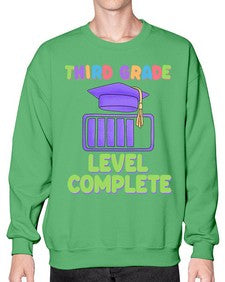 third Grade Level Complete 965# - third grade- Sweatshirt - Crew