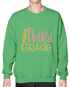 third grade 946# - third grade- Sweatshirt - Crew