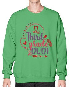 third grade dude 955# - third grade- Sweatshirt - Crew