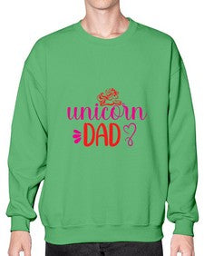 unicorn dad 453# - unicorn- Sweatshirt - Crew