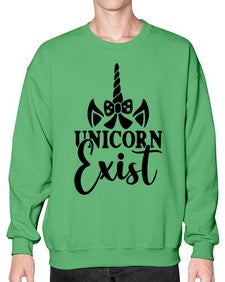 unicorn exist 456# - unicorn- Sweatshirt - Crew