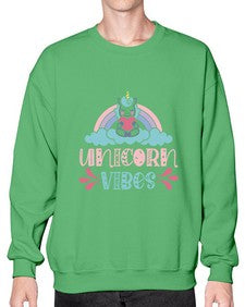 unicorn vibes 514# - unicorn- Sweatshirt - Crew