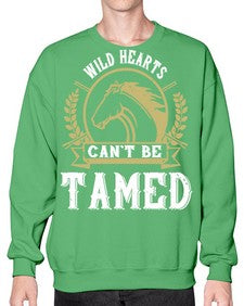 wild hearts can’t be tamed Style 11# - horse- Sweatshirt - Crew