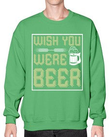wish you were beer 1783# - beer- Sweatshirt - Crew