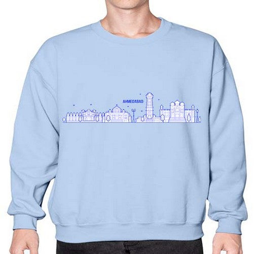 Ahmedabad 282# - cities- Sweatshirt - Crew