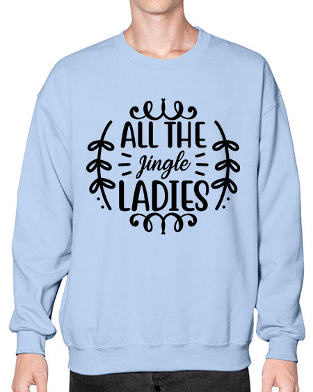 All The Jingle Ladies 6# -  fashion- Sweatshirt - Crew