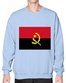 Angola 329# - world flags- Sweatshirt - Crew
