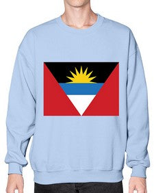 Antigua and Barbuda 336# - world flags- Sweatshirt - Crew