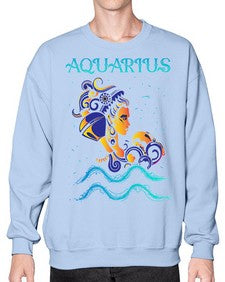 AquariusZodiac 76# - aquarius- Sweatshirt - Crew