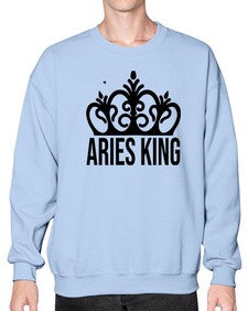 Aries king 107# - aries- Sweatshirt - Crew