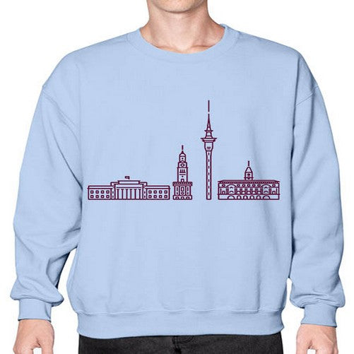 Auckland 376# - cities- Sweatshirt - Crew