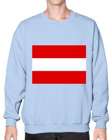 Austria 384# - world flags- Sweatshirt - Crew