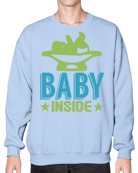 Baby Inside Style 27# - baby- Sweatshirt - Crew