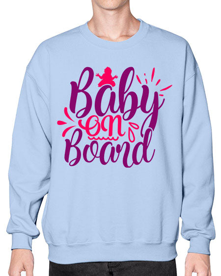 Baby On Board Style 29# - baby- Sweatshirt - Crew