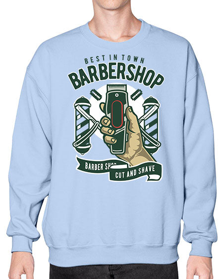 Barbershop591# - barber- Sweatshirt - Crew