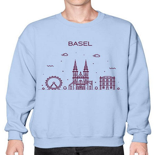 Basel 417# - cities- Sweatshirt - Crew