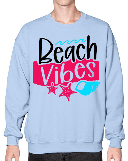 Beach Vibes Style 50# - summer- Sweatshirt - Crew