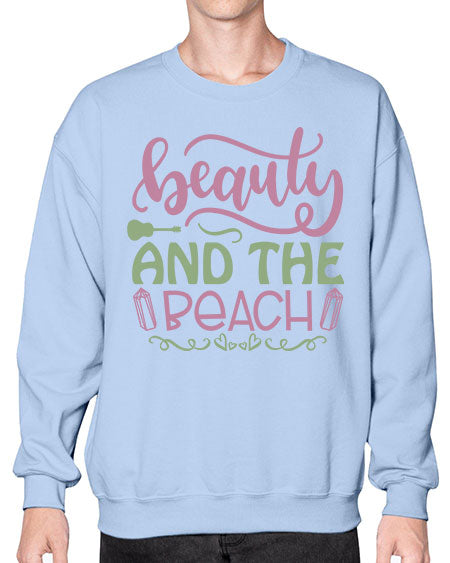 Beauty And The Beach 17# -  fashion- Sweatshirt - Crew