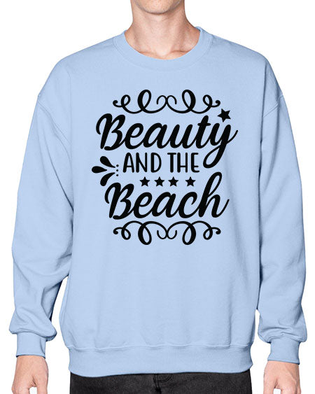 Beauty And The Beach 18# -  fashion- Sweatshirt - Crew