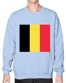 Belgium 437# - world flags- Sweatshirt - Crew