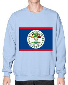Belize 441# - world flags- Sweatshirt - Crew